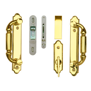 Bright Brass covington hardware